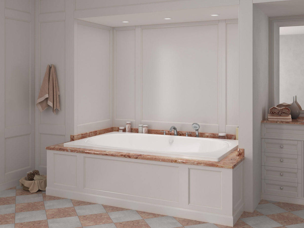 Atlantis Whirlpools Charleston 48 x 78 Rectangular Soaking Bathtub
