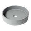 ALFI brand ABCO17R 17" Round Solid Concrete Above Mount Bathroom Sink