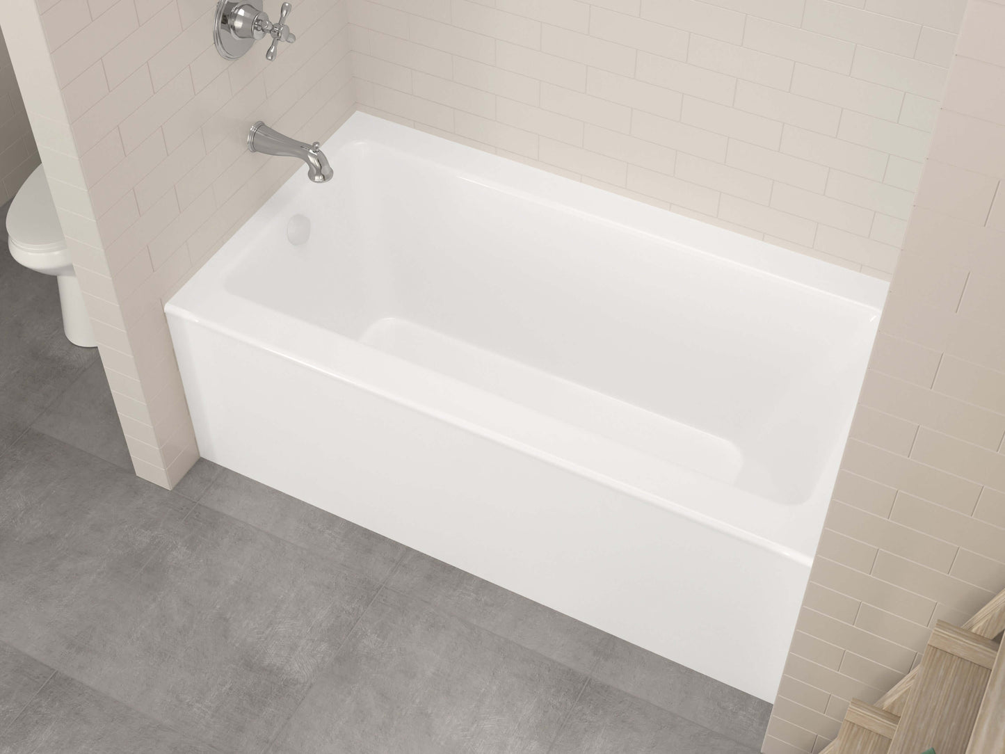 Atlantis Whirlpools Soho 30 x 60 Front Skirted Tub