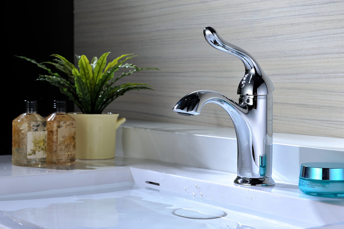 Arc Series Single Hole Single-Handle Low-Arc Bathroom Faucet