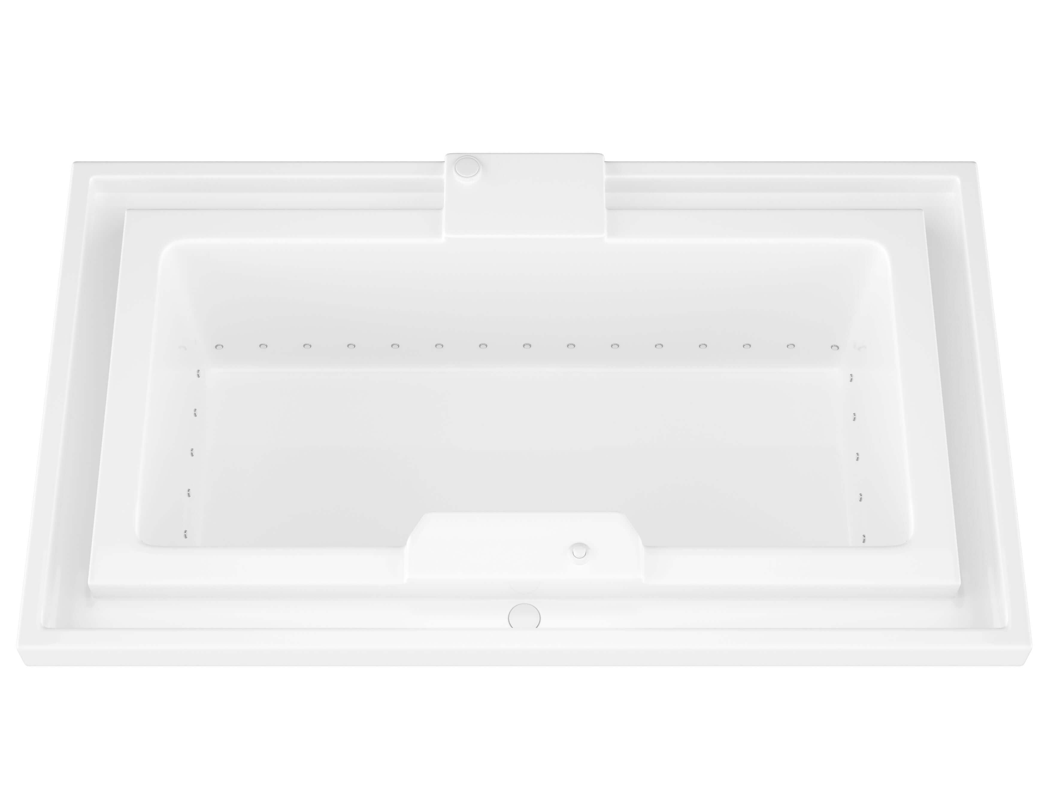 Atlantis Whirlpools Infinity 46 x 78 Endless Flow Air Jetted Bathtub