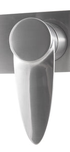ALFI brand AB1772-BN Brushed Nickel Wall Mounted Modern Bathroom Faucet