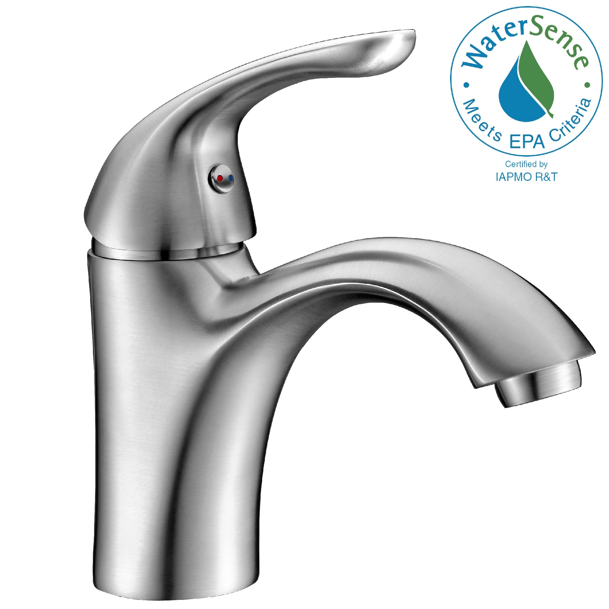 Clavier Series Single Hole Single-Handle Mid-Arc Bathroom Faucet