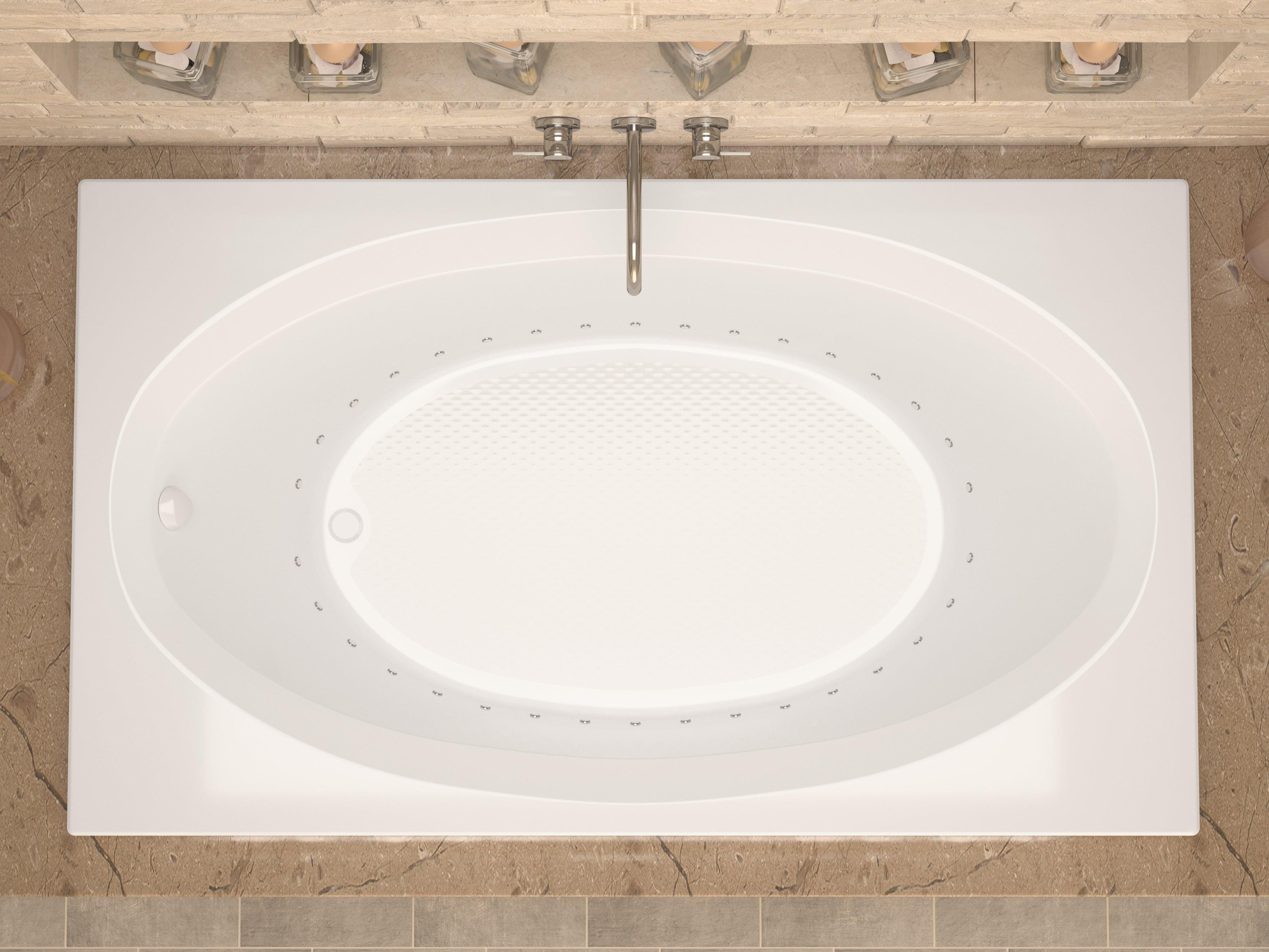 Atlantis Whirlpools Vogue 42 x 72 Rectangular Soaking Bathtub 4272VS
