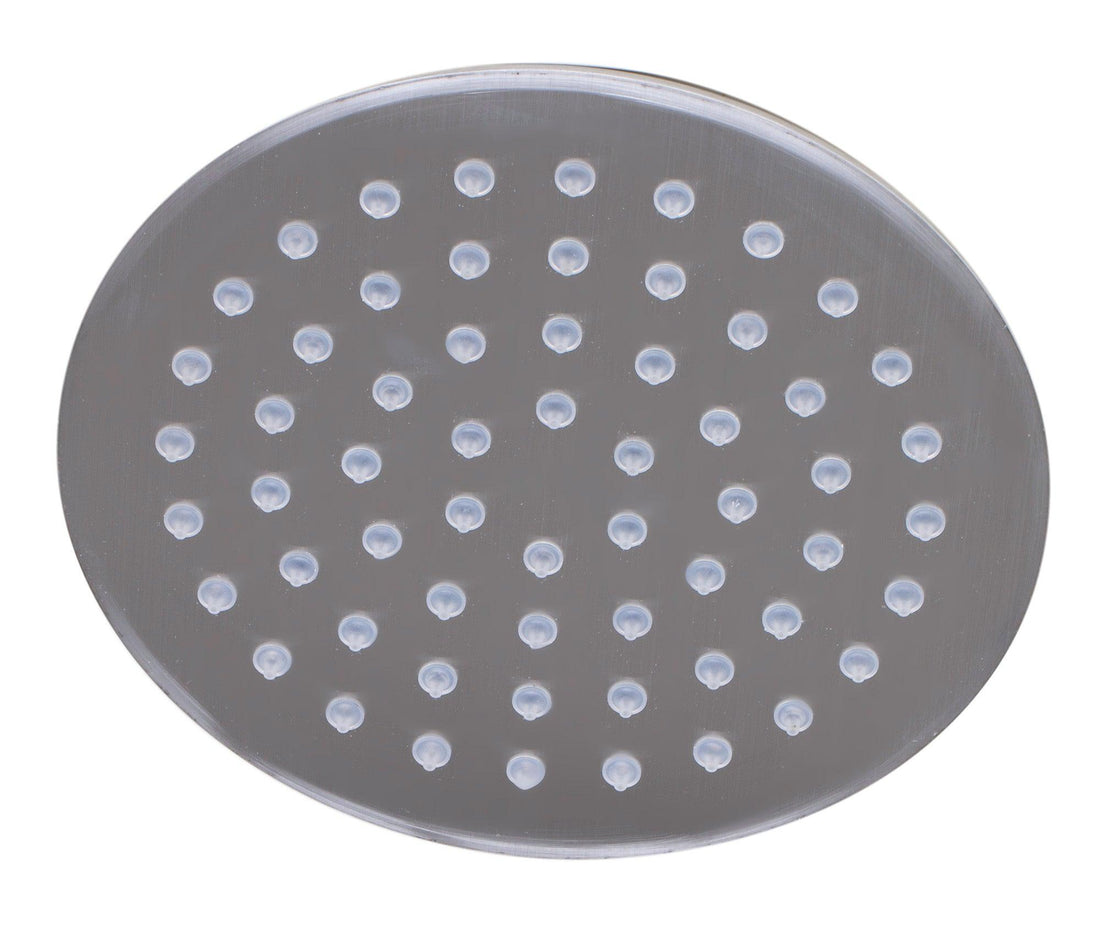ALFI brand RAIN8R-BSS Solid Brushed Stainless Steel 8" Round Ultra Thin Rain Shower Head