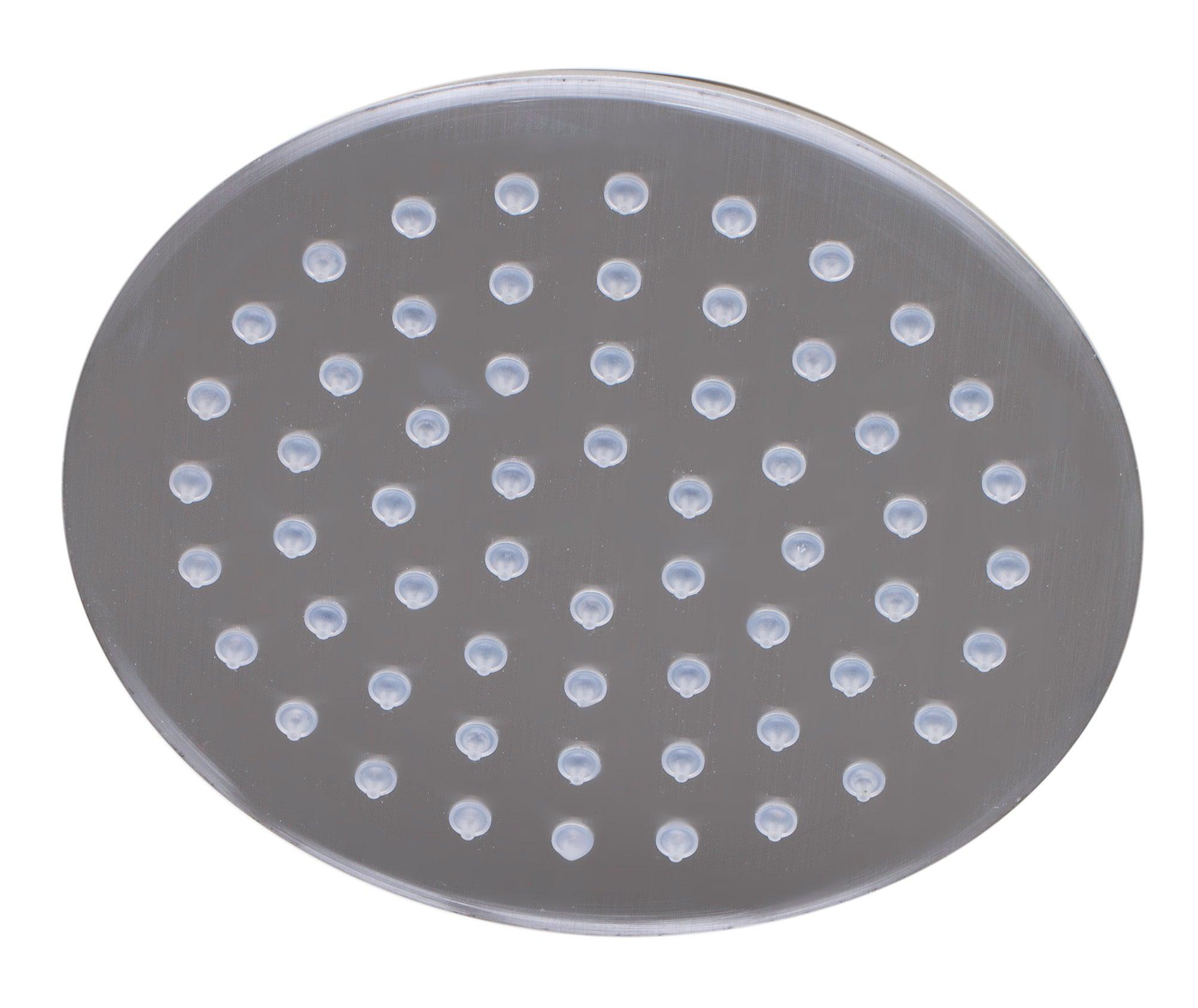 ALFI brand RAIN8R-BSS Solid Brushed Stainless Steel 8" Round Ultra Thin Rain Shower Head