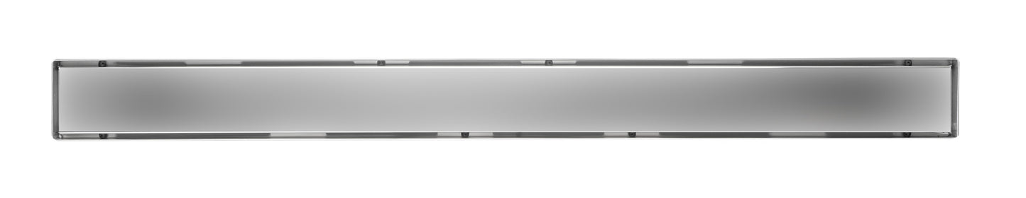 ALFI brand ABLD32B-PSS 32" Modern Polished Stainless Steel Linear Shower Drain with Solid Cover