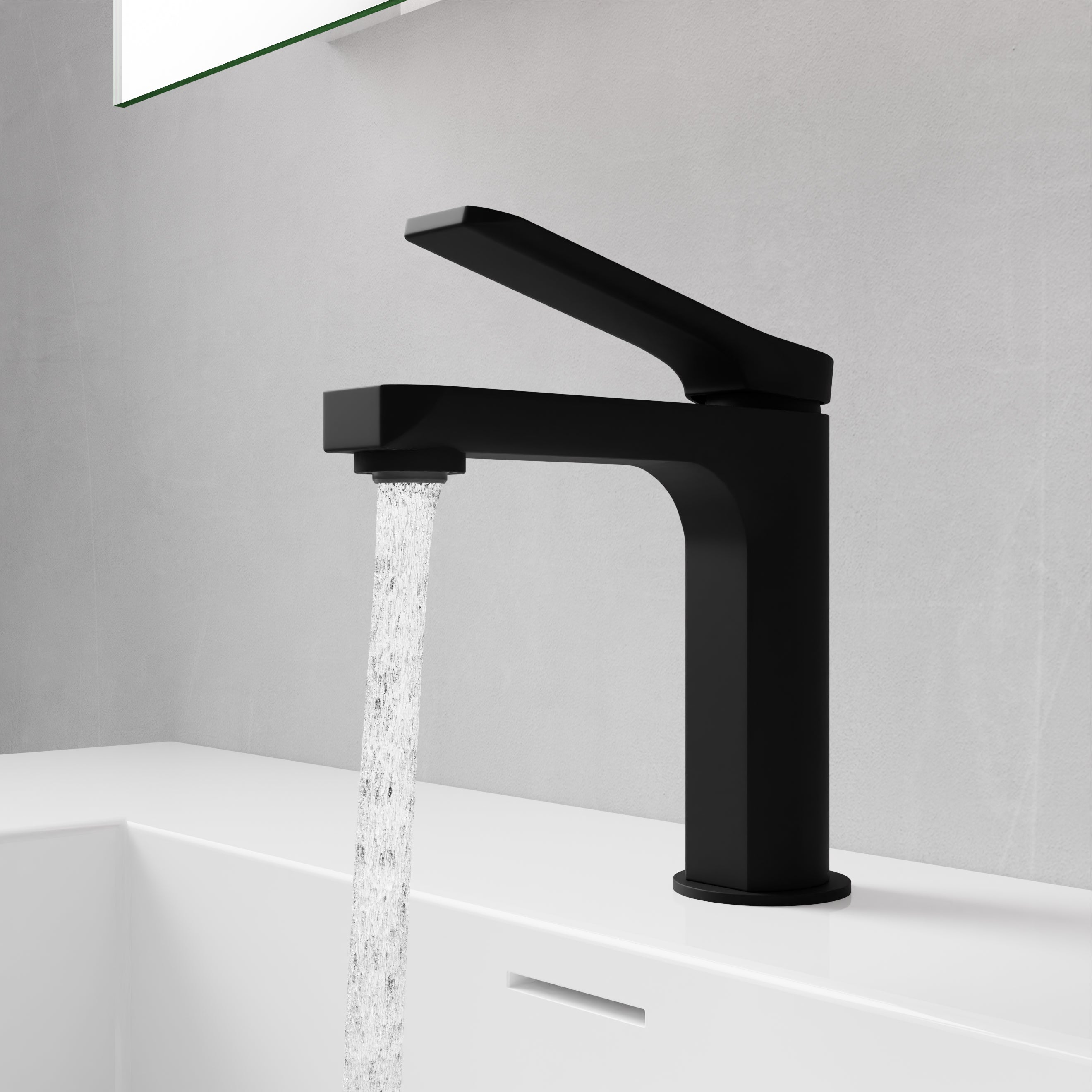 ANZZI Single Handle Single Hole Bathroom Faucet With Pop-up Drain