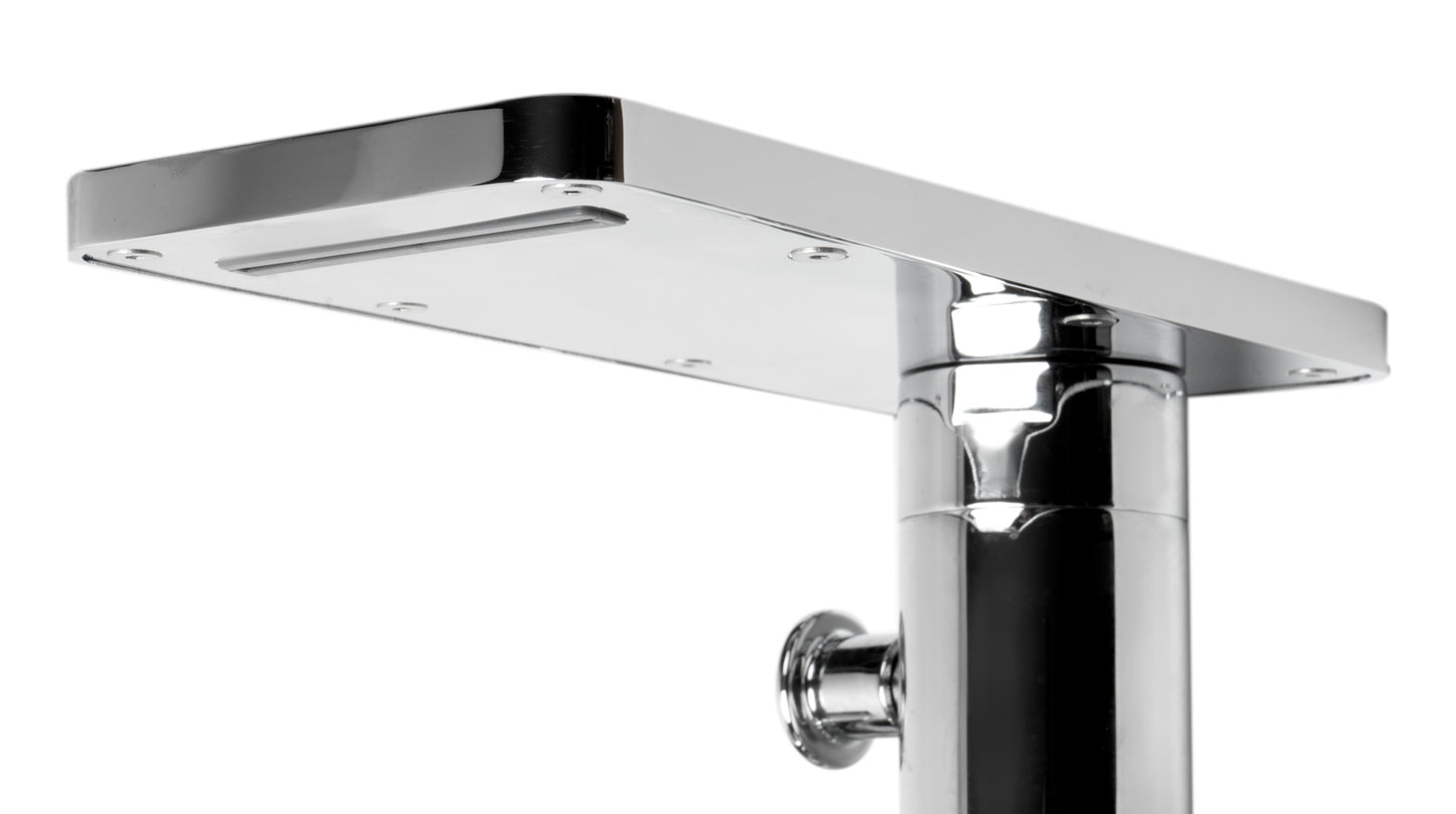 ALFI brand AB2875-PC Polished Chrome Free Standing Floor Mounted Bath Tub Filler