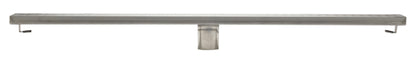 ALFI brand ABLD36C 36" Modern Stainless Steel Linear Shower Drain with Groove Holes