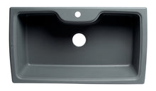 Load image into Gallery viewer, ALFI brand AB3520DI-T Titanium 35&quot; Drop-In Single Bowl Granite Composite Kitchen Sink