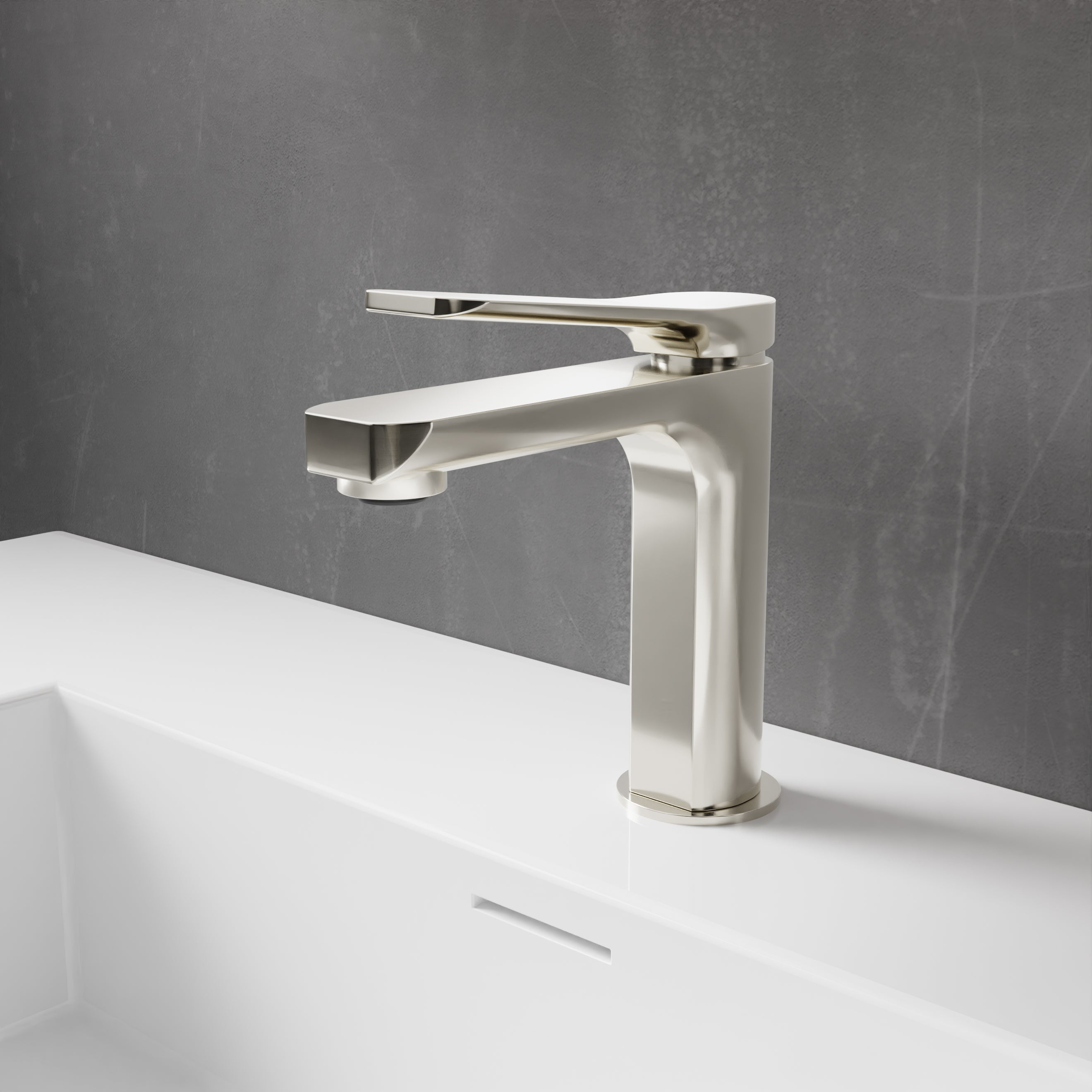 ANZZI Single Handle Single Hole Bathroom Faucet With Pop-up Drain