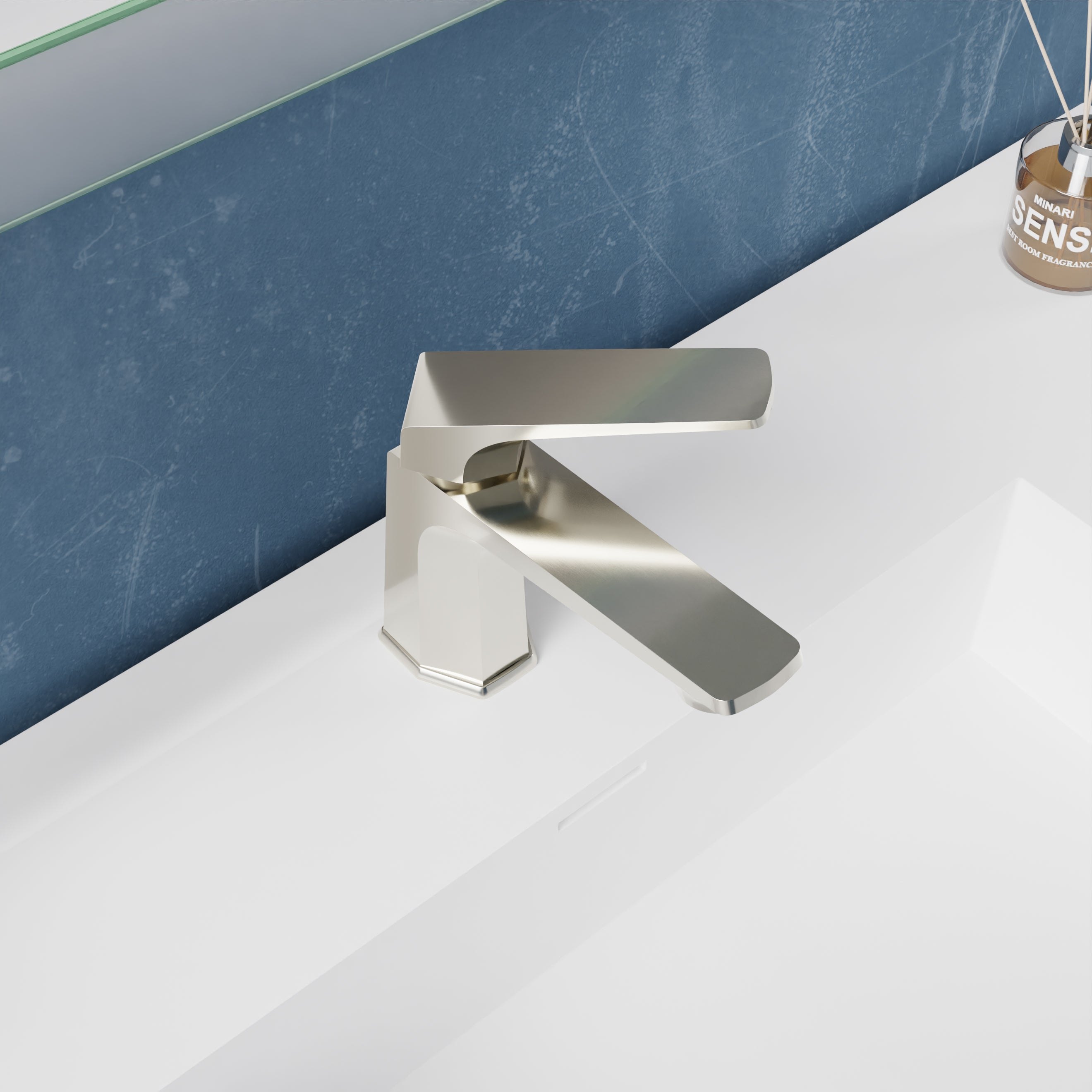 ANZZI Single Handle Single Hole Bathroom Faucet With Pop-up Drain