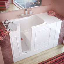 Load image into Gallery viewer, MediTub Walk-In 30 x 53 Left Drain Air Jetted Walk-In Bathtub in White 