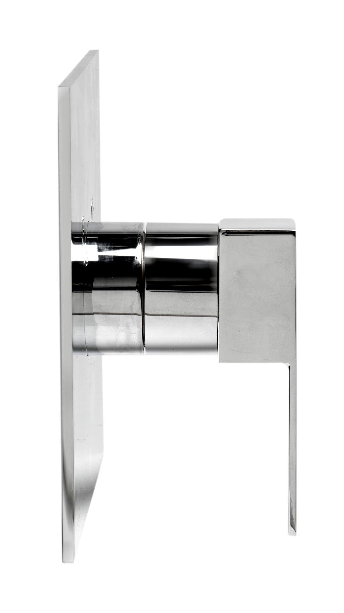 ALFI brand AB6701-PC Polished Chrome Modern Square Pressure Balanced Shower Mixer