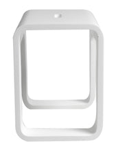 Load image into Gallery viewer, ALFI brand ABST99 White Matte Solid Surface Resin Bathroom / Shower Stool