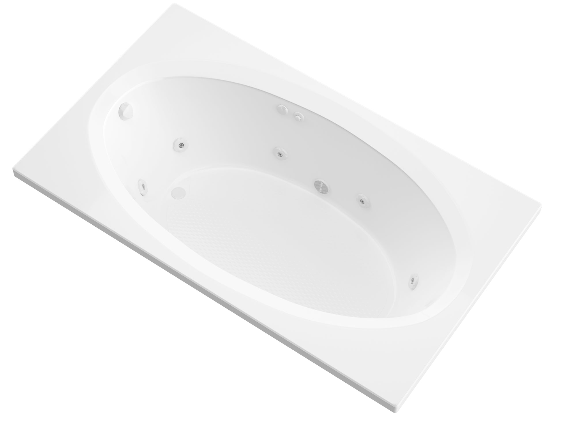 Atlantis Whirlpools Vogue 42 x 72 Rectangular Whirlpool Jetted Bathtub