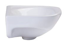 Load image into Gallery viewer, ALFI brand AB102 Small White Wall Mounted Porcelain Bathroom Sink Basin