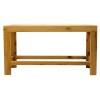 ALFI brand AB4401 26" Solid Wooden Slated Single Person Sitting Bench