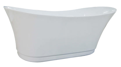 EAGO AM2140  6 Foot White Free Standing Air Bubble Bathtub