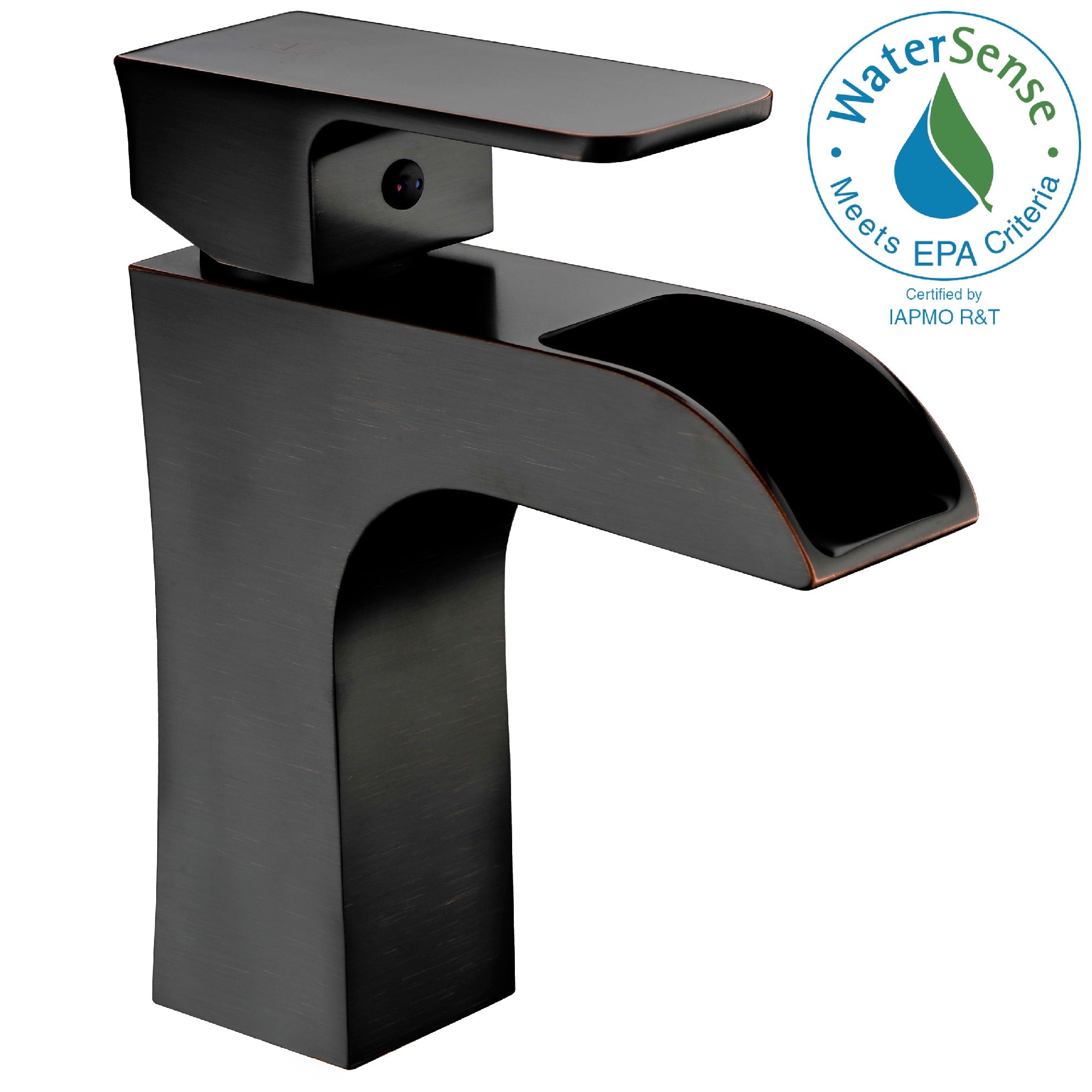 Forza Series Single Hole Single-Handle Low-Arc Bathroom Faucet