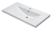 Load image into Gallery viewer, EAGO BH002 White Ceramic 40&quot;x19&quot; Rectangular Drop In Sink