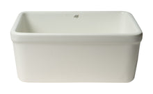 Load image into Gallery viewer, ALFI brand AB507 White 20&quot; Single Bowl Apron Fireclay Farmhouse Kitchen Sink