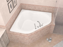 Load image into Gallery viewer, Atlantis Whirlpools Cascade 60 x 60 Corner Soaking Bathtub 6060CS