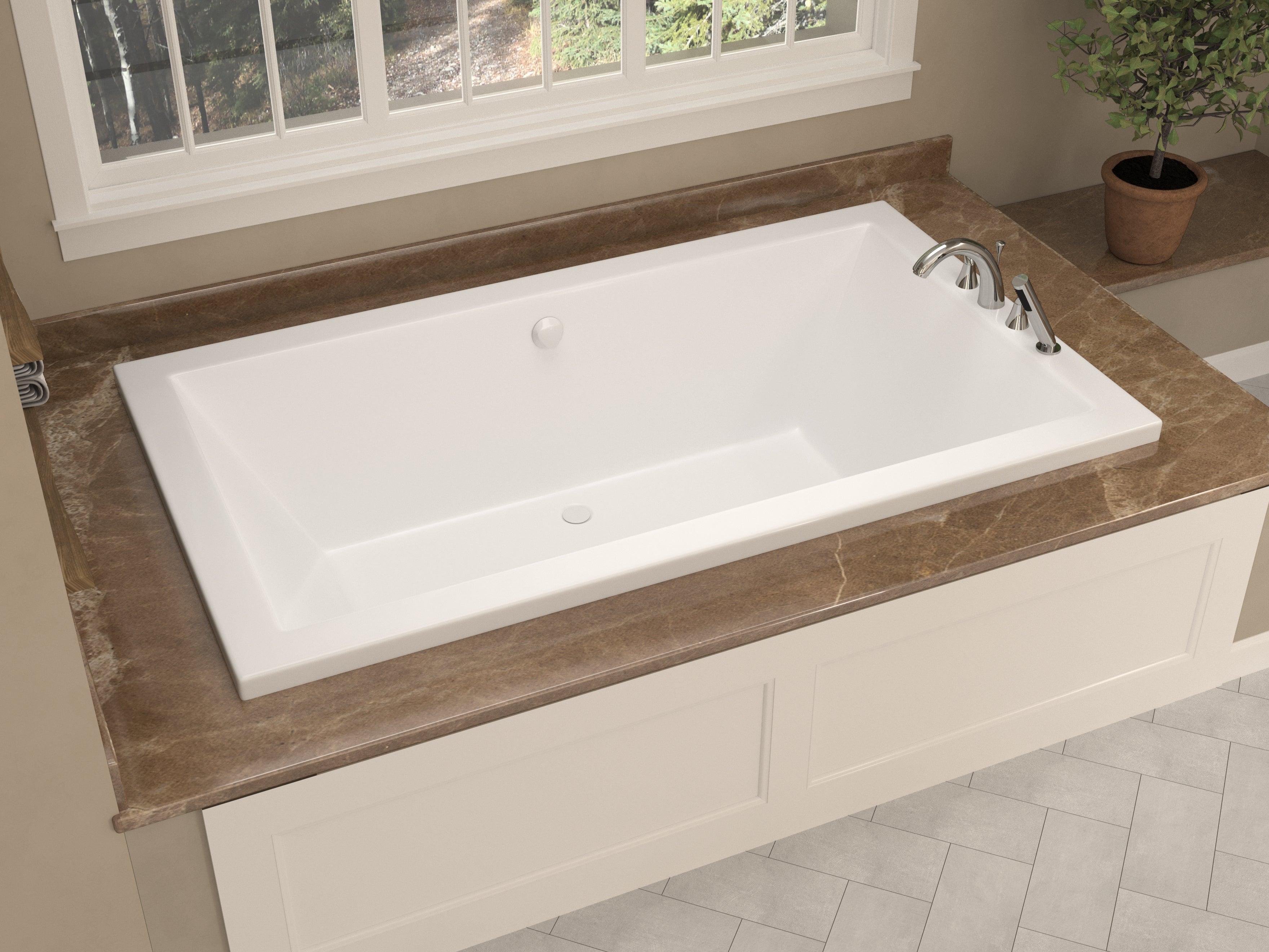 Atlantis Whirlpools Venetian 42 x 72 Rectangular Soaking Bathtub 4272VNCS
