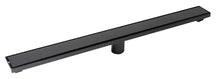 Load image into Gallery viewer, ALFI brand ABLD32B-BM 32&quot; Black Matte Stainless Steel Linear Shower Drain with Solid Cover