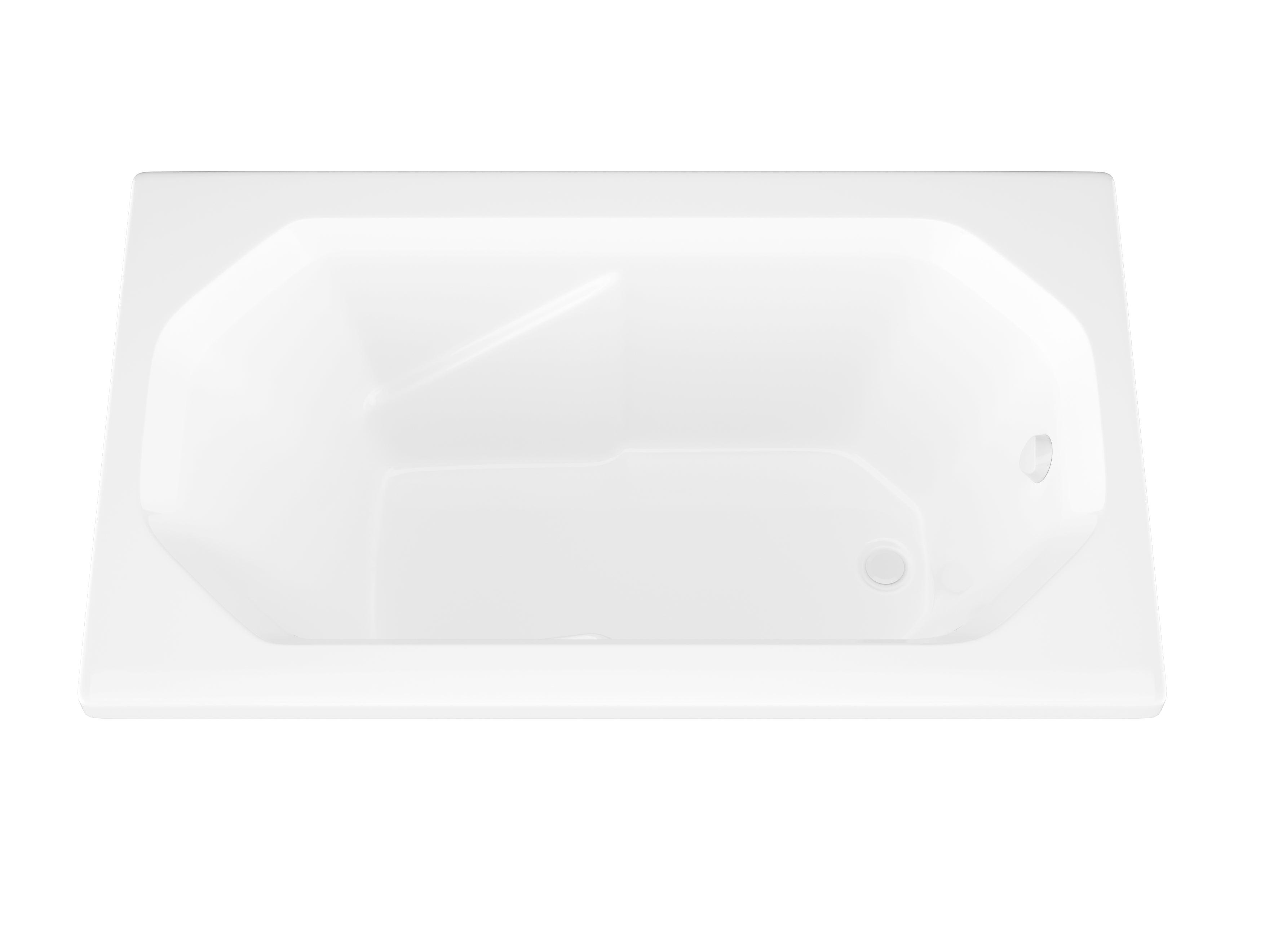 Atlantis Whirlpools Mirage 36 x 60 Rectangular Soaking Bathtub 3660MS