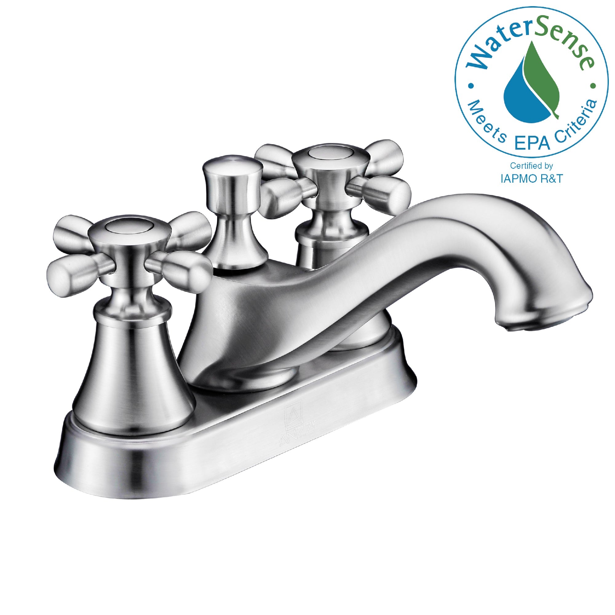 Major Series 4 in. Centerset 2-Handle Mid-Arc Bathroom Faucet