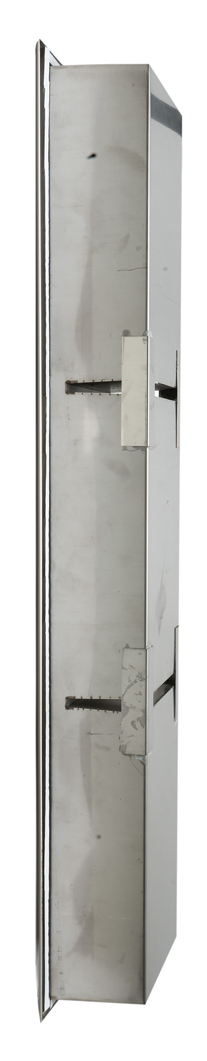 ALFI brand ABN0836-PSS 8 x 36 Polished Stainless Steel Vertical Triple Shelf Bath Shower Niche