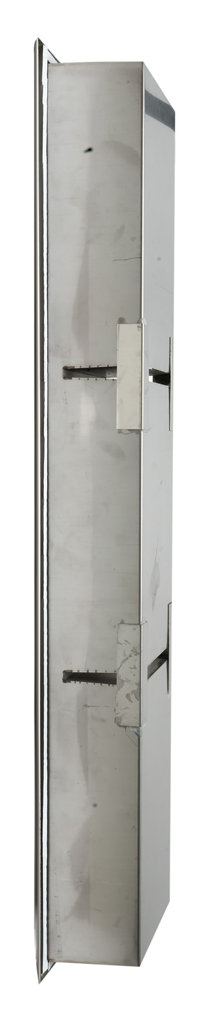 ALFI ALFI brand 8 x 36 Polished Stainless Steel Vertical Triple Shelf Bath  Shower Niche