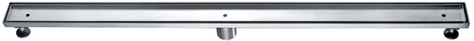 ALFI brand ABLD47A 47" Stainless Steel Linear Shower Drain with No Cover