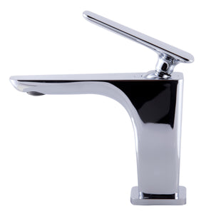 ALFI brand AB1779-PC Polished Chrome Single Hole Modern Bathroom Faucet