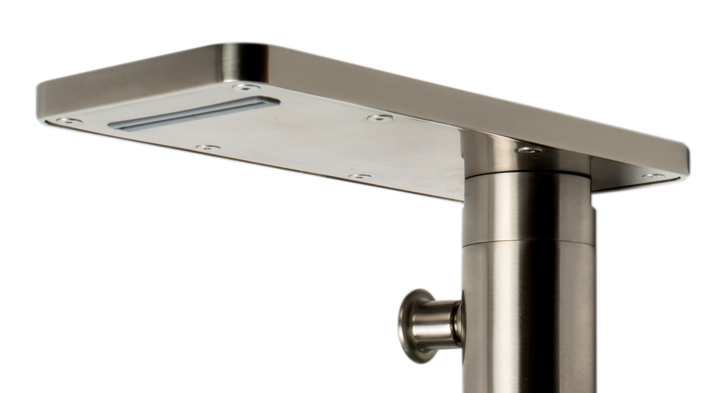 ALFI brand AB2875-BN Brushed Nickel Free Standing Floor Mounted Bath Tub Filler