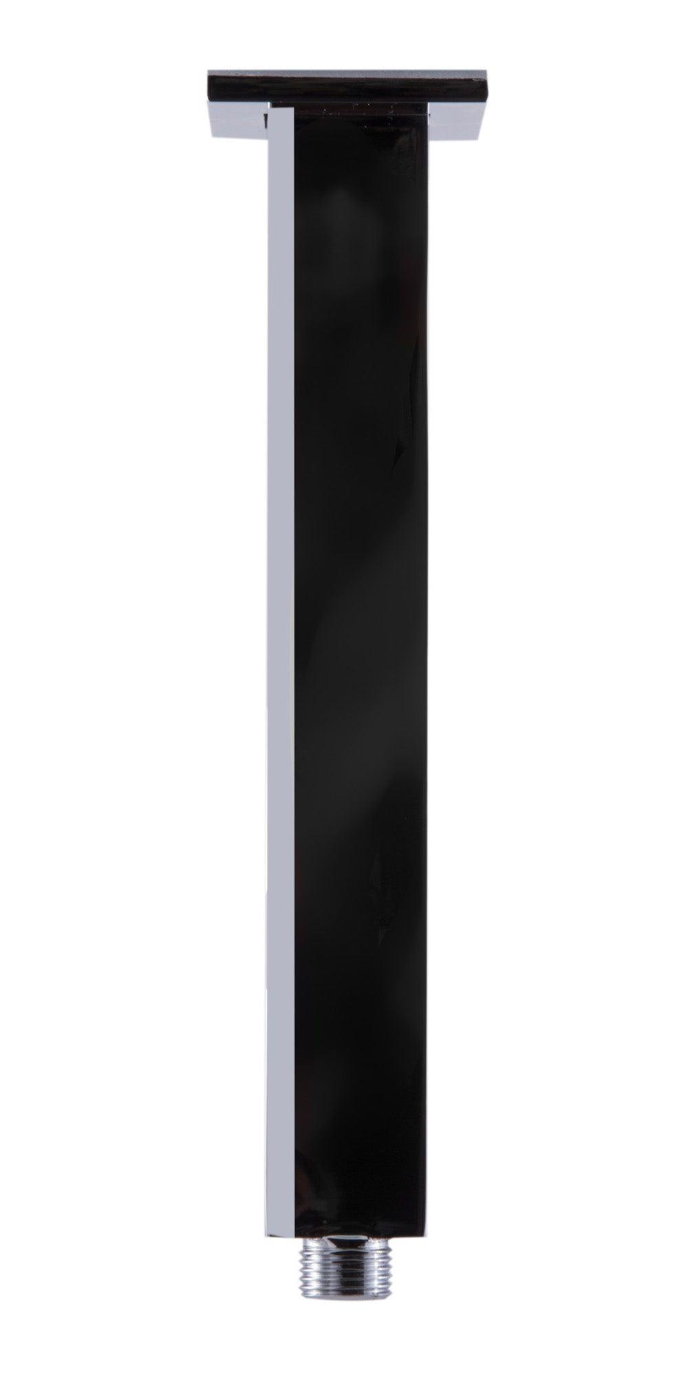 ALFI brand AB9SC-PC Polished Chrome 9" Modern Square Ceiling Mounted Shower Arm