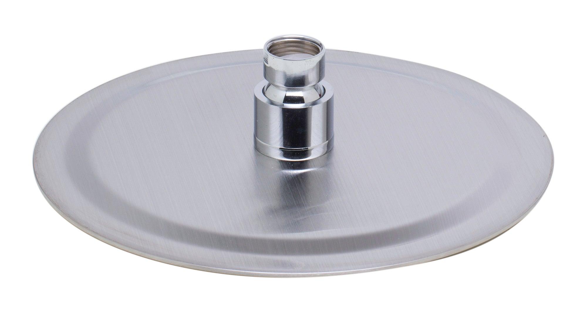 ALFI brand RAIN8R-BSS Solid Brushed Stainless Steel 8" Round Ultra Thin Rain Shower Head