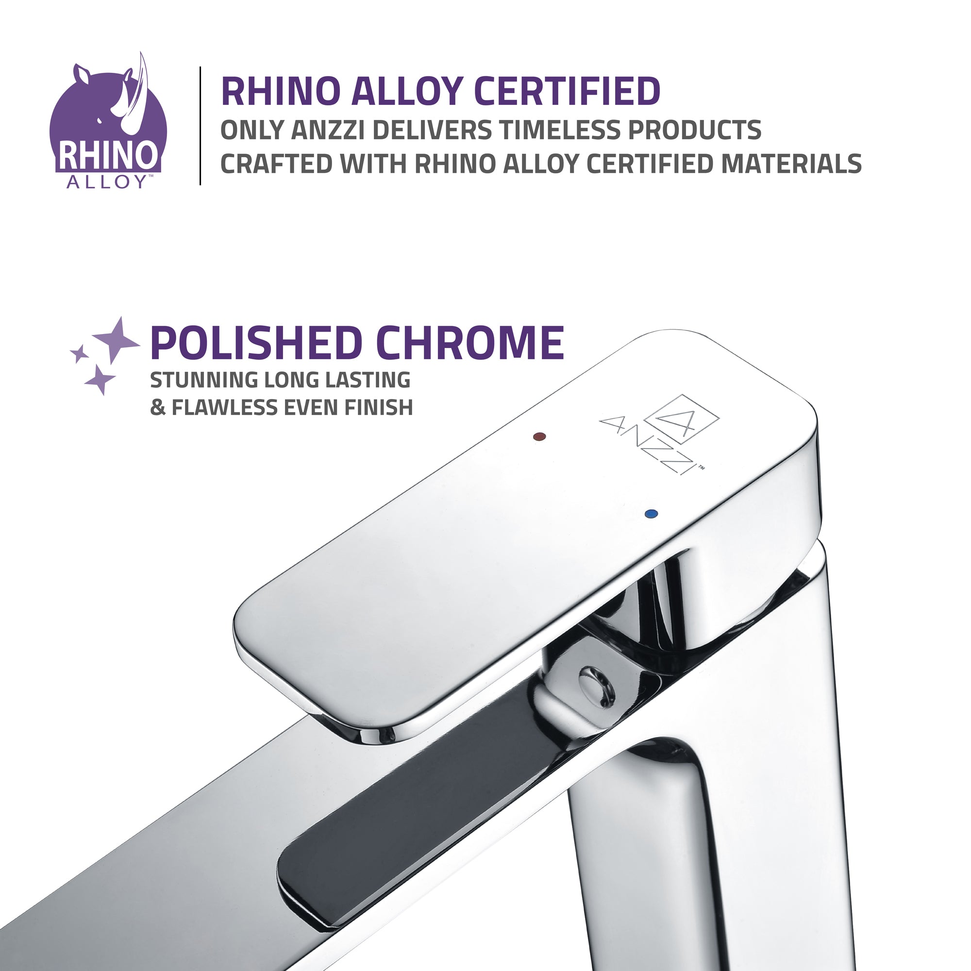 Vibra Single Hole Single-Handle Bathroom Sink Faucet