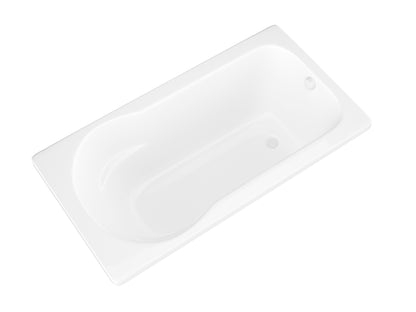 Atlantis Whirlpools Zepher 32 x 60 Rectangular Soaking Bathtub 3260ZS