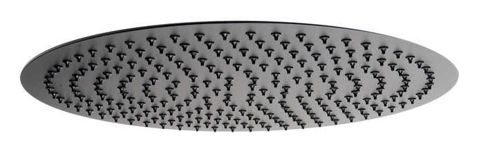 ALFI brand RAIN16R-BM Matte Black Stainless Steel 16