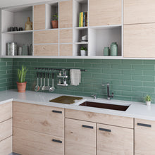 Load image into Gallery viewer, ALFI brand AB3020UM-C Chocolate 30&quot; Undermount Single Bowl Granite Composite Kitchen Sink