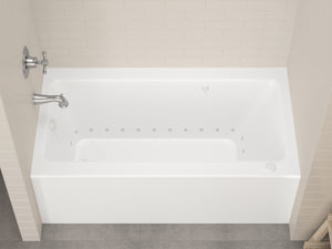 Atlantis Whirlpools Soho 32 x 60 Front Skirted Air Massage Tub - Acrylic, Alcove Installation