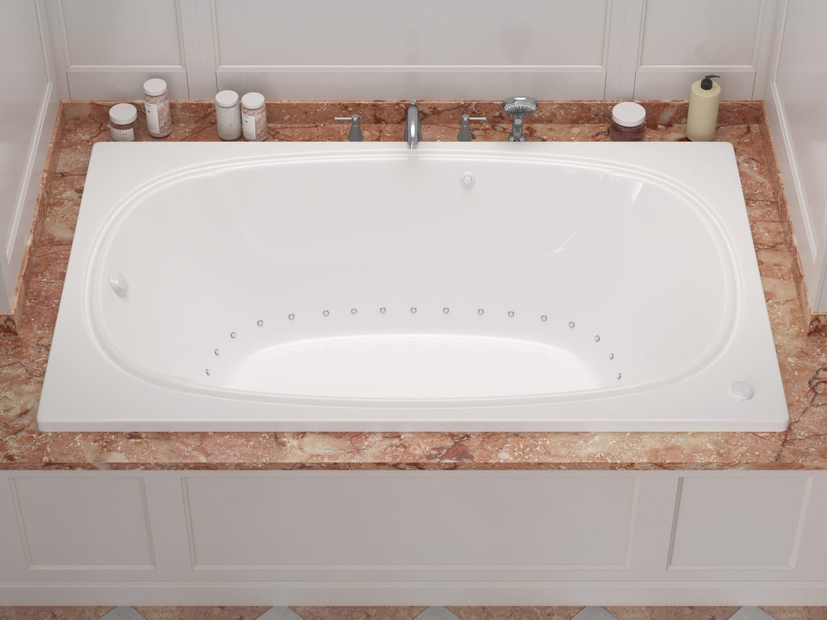 Atlantis Whirlpools Charleston 48 x 72 Rectangular Air Jetted Bathtub