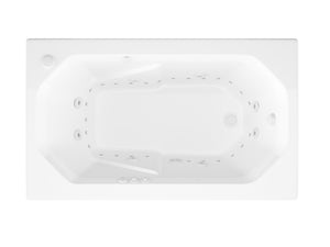 Atlantis Whirlpools Mirage 36 x 60 Rectangular Air & Whirlpool Jetted Bathtub