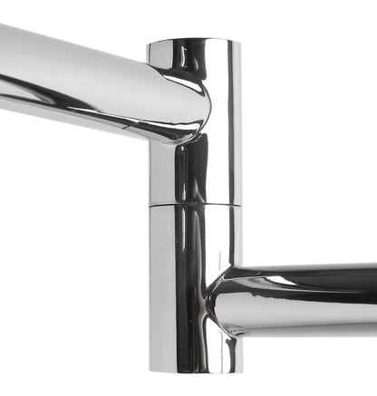 ALFI brand AB5018-PSS Polished Stainless Steel Retractable Pot Filler Faucet