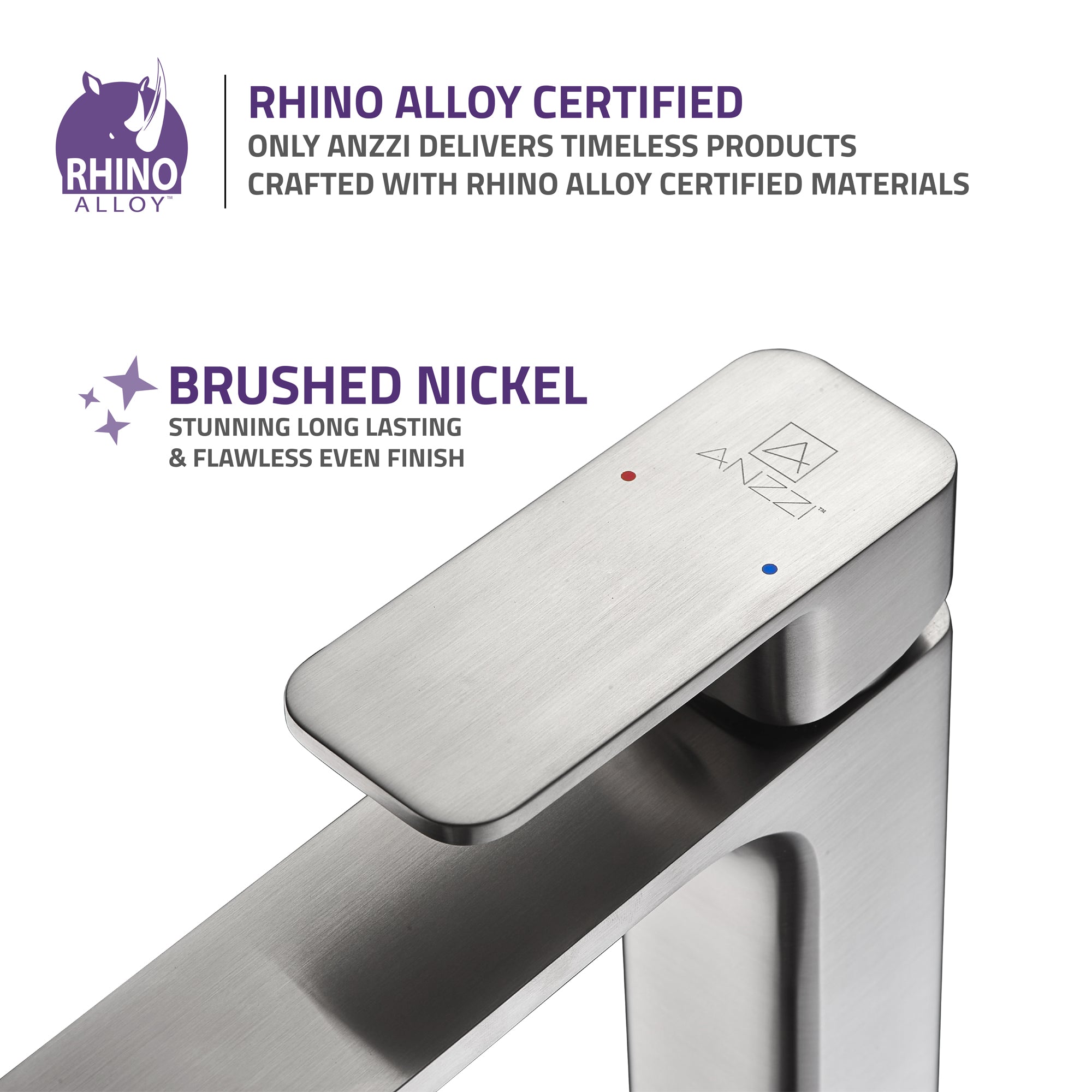 Vibra Single Hole Single-Handle Bathroom Sink Faucet