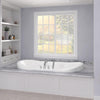 Atlantis Whirlpools Indulgence 41 x 70 Oval Air & Whirlpool Jetted Bathtub
