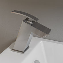Load image into Gallery viewer, ALFI brand AB1628-BN Brushed Nickel Single Lever Bathroom Faucet